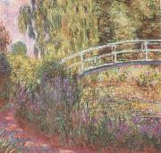 Claude Monet Japanese Bridge Spain oil painting artist